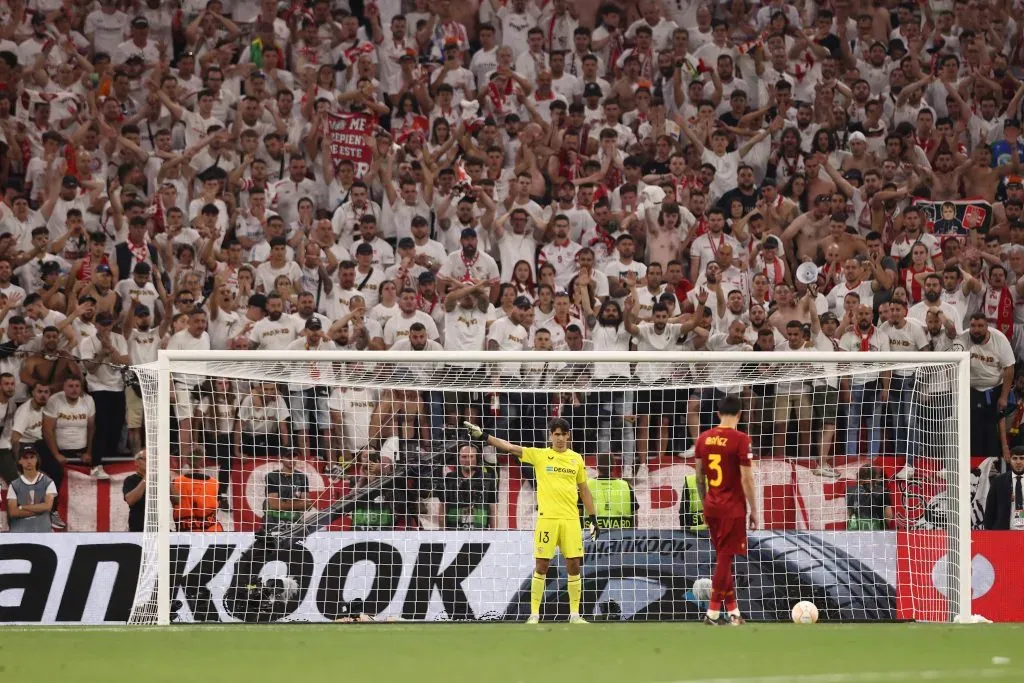 El juego entre Sevilla y Roma se decisió desde los penales (Getty)