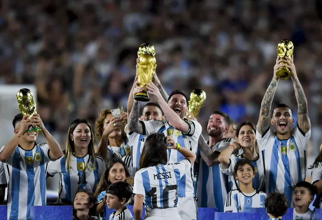 Messi sería el embajador oficial d ela Copa del Mundo 2026, a realizarse en norteameérica (Getty)