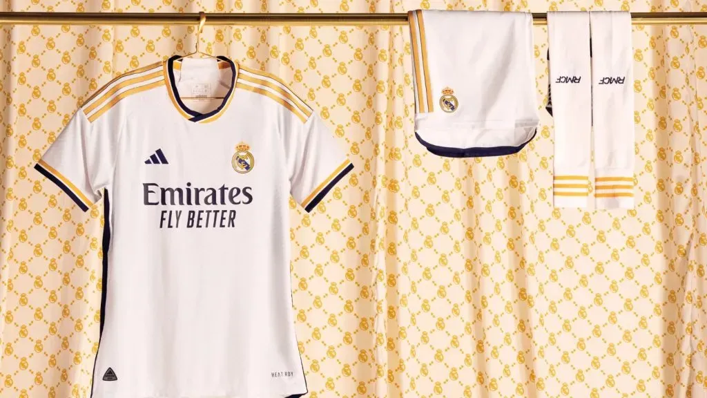 Así luce el nuevo uniforme delReal Madrid para la temporada 2023-24 (Adidas)