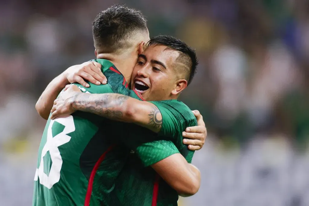 Mexico celebró este domingo su triunfo ante Honduras tras el 4 por 0 (Getty)
