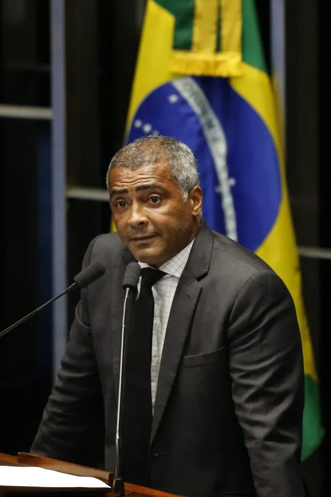 Actualmente, Romario es Senador en Brasil por el Partido Liberal (Getty)