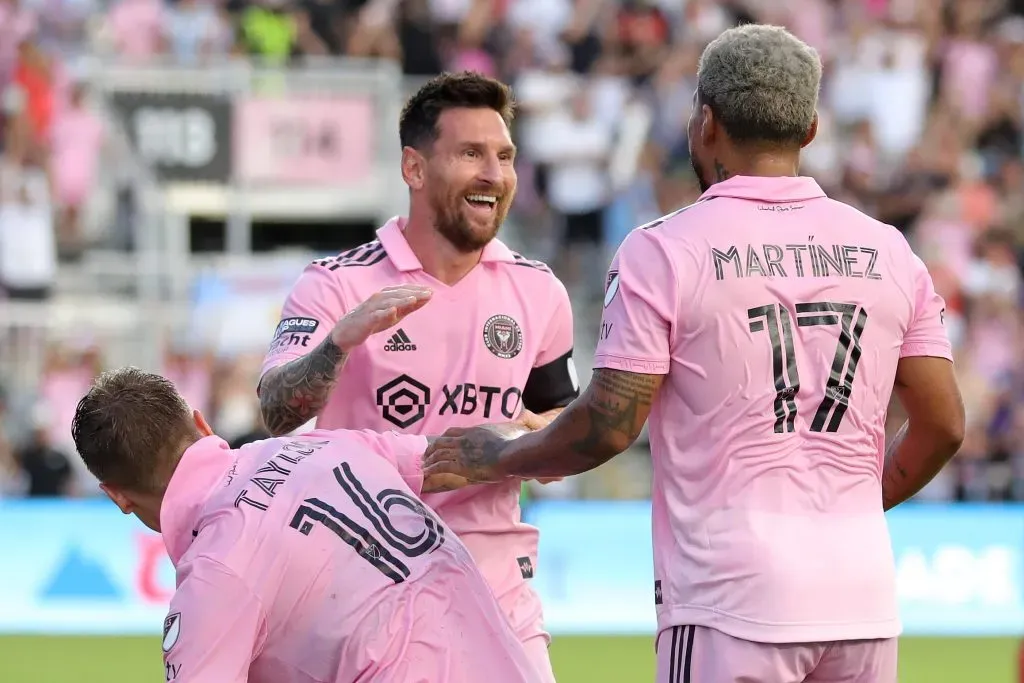 Lionel Messi durante el duelo con el Inter de Miami. Foto: Getty Images