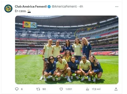 america femenil derrota real madrid estadio azteca amistoso gira por mexico