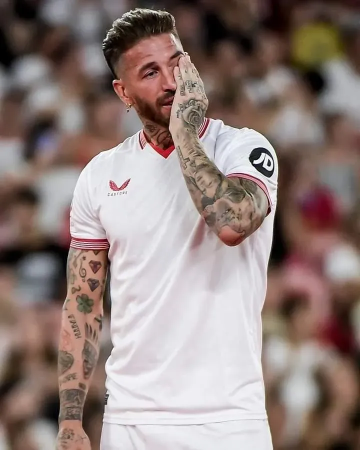 Ramos se conmovió con el recibimiento en Sevilla (Getty)