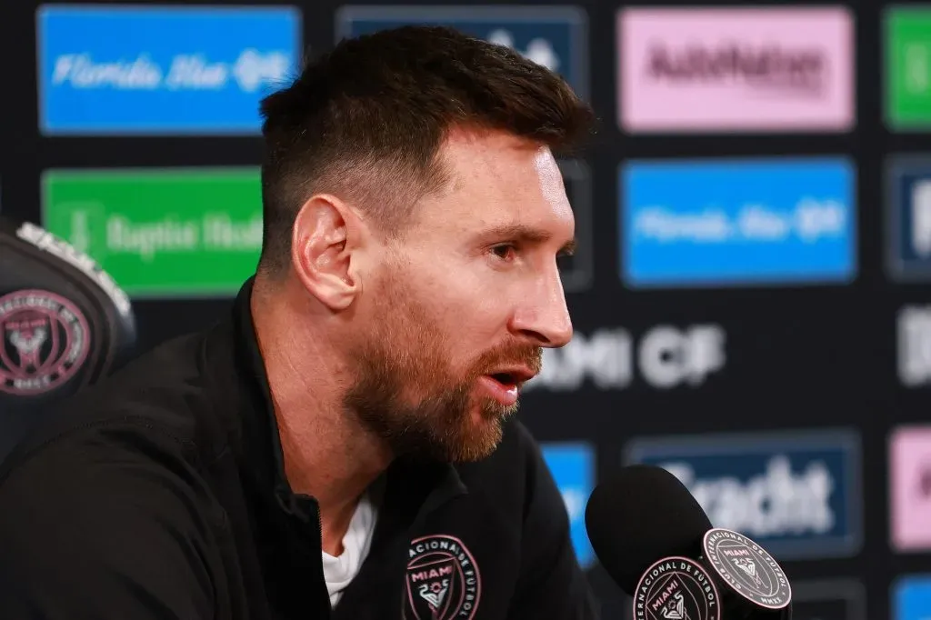 Lionel Messi protagoniza un video generado por AI que le da vuelta al mundo (Getty)