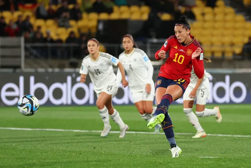 Jennifer Hermoso, campeona con España y jugadora del Pachuca está nominada a los premios The Best (Getty)