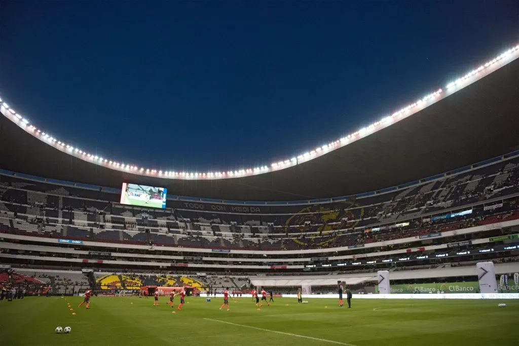 Vista desde la cancha del Estadio Azteca, casa de las Águilas del América. Foto: Imago7