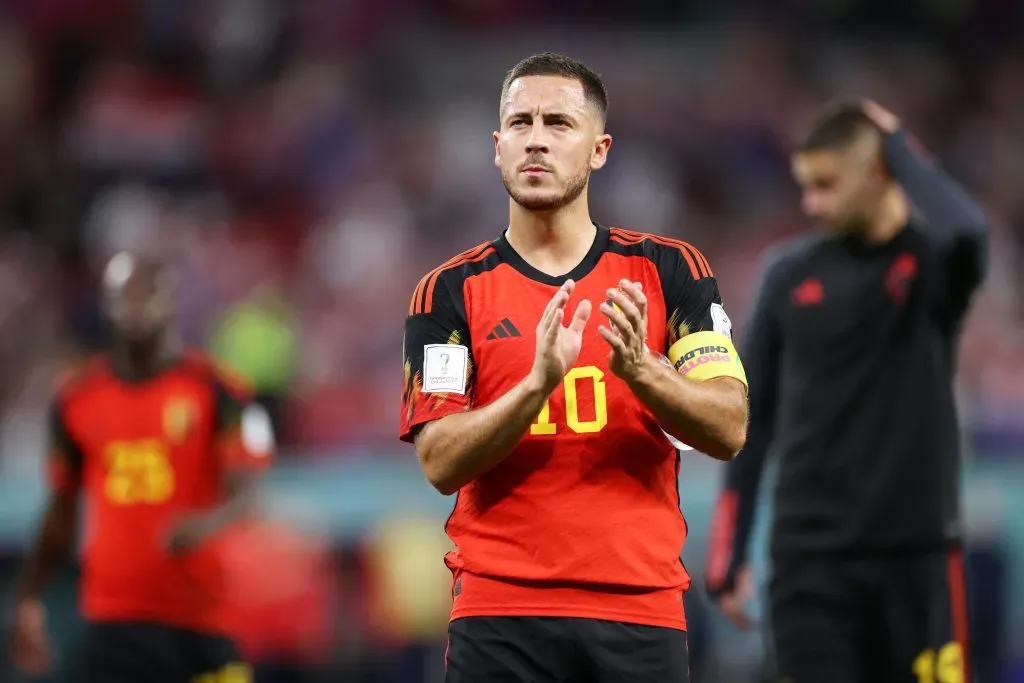 Eden Hazard ya había anunciado su retiro de la Selección de Bélgica después del Mundial de Qatar (Getty Images)