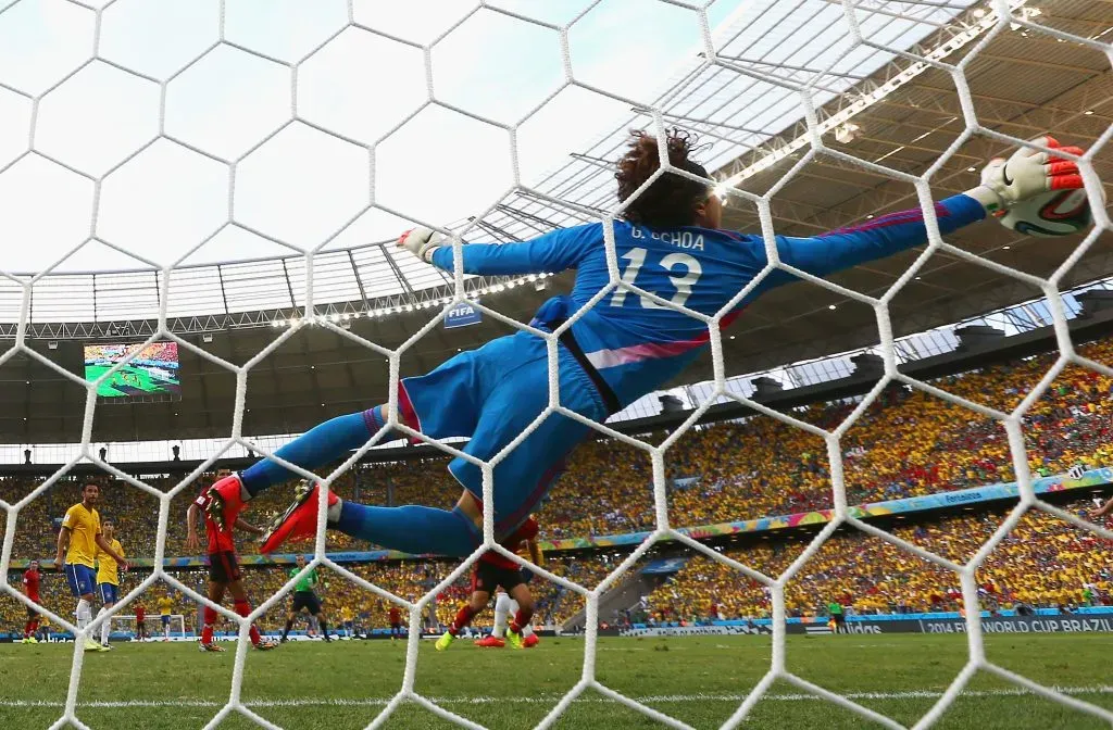 Memo Ochoa se lució ante Brasil en el 2014. | Getty Images