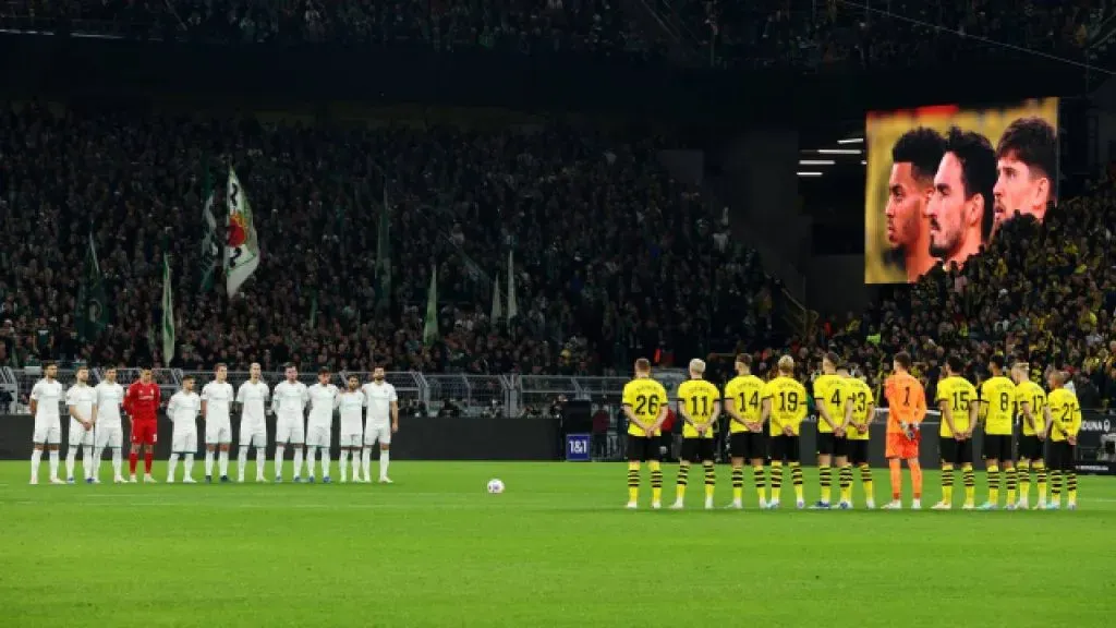 Previo al partido del Borussia Dortmund. | Getty Images