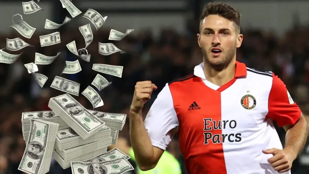Feyenoord le pone exorbitante precio a Santiago Giménez - Getty Images