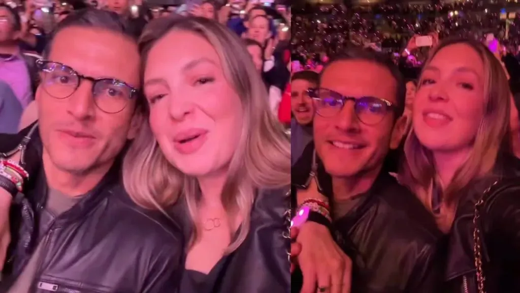 Jaime Lozano acudió al concierto de Luis Miguel en la CDMX. | Redes