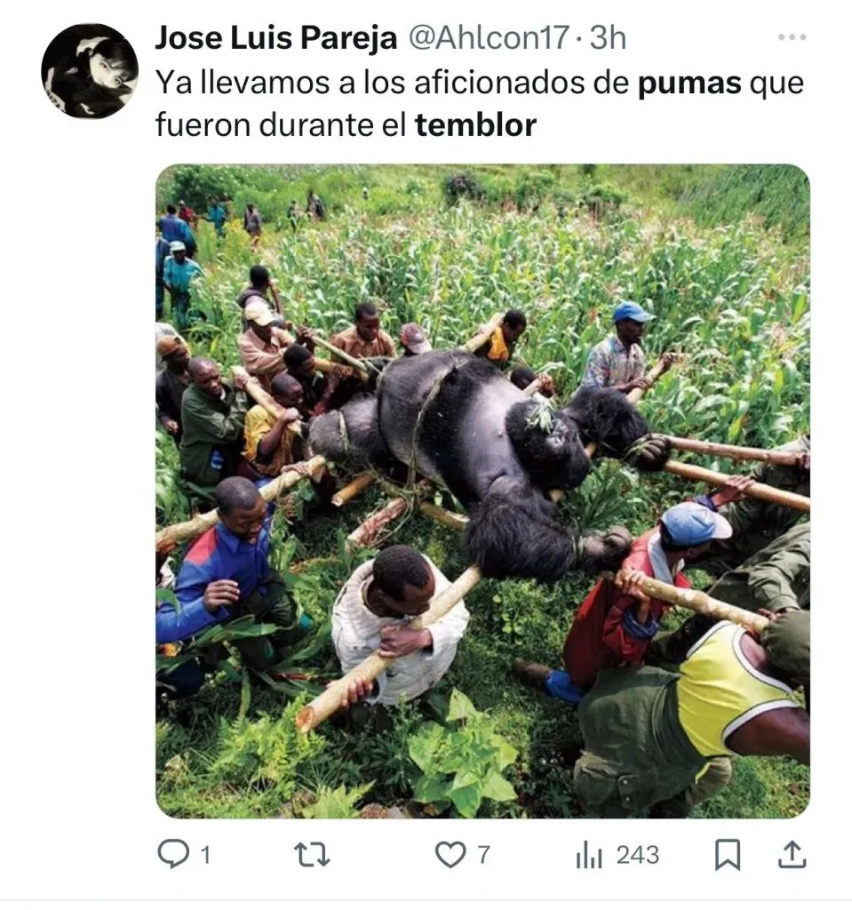 sismo cdmx 7 diciembre pumas tigres
