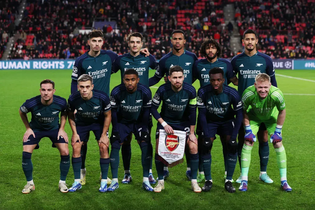 El Arsenal se metió en los octavos de final después de un buen rato (Getty Images)