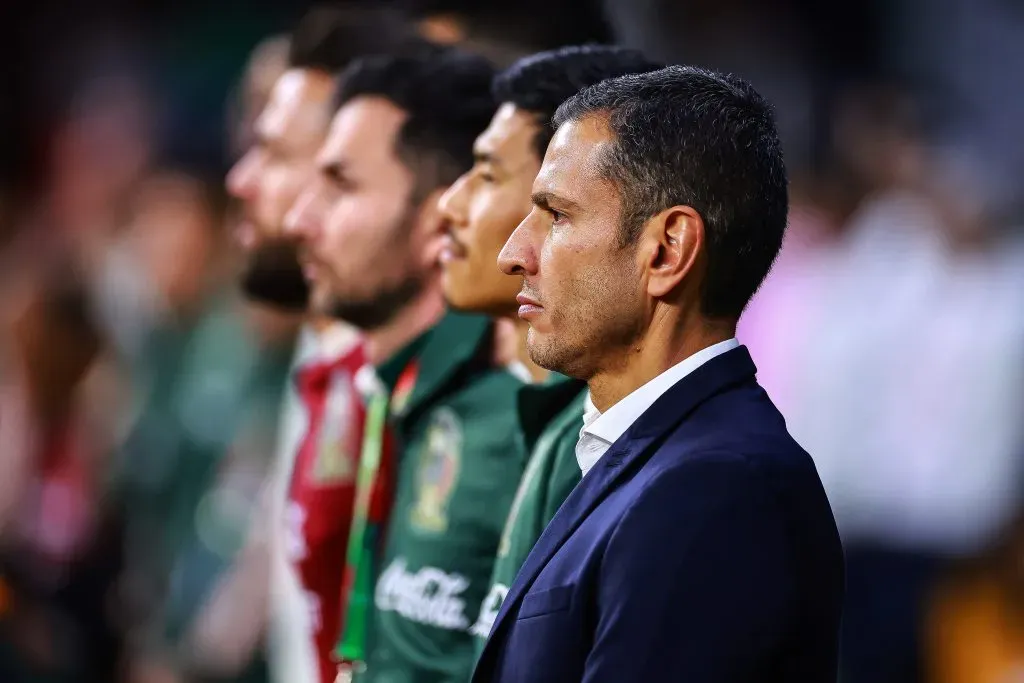 Jaime Lozano entrenador de la Selección Mexicana. Foto: Getty images