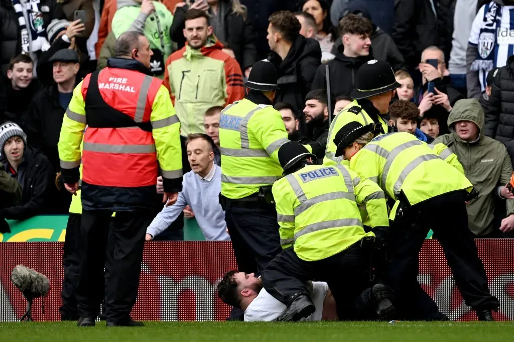 La policía detuvo a varios de los violentos (Getty Images)