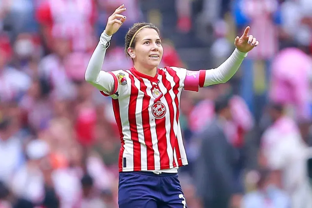 Licha Cervantes anotó el gol del triunfo en la Liga MX Femenil. | Getty Images