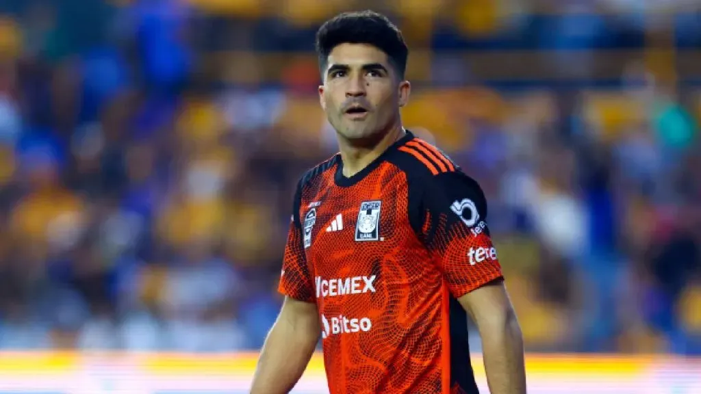 Nico Ibáñez, delantero de Tigres. | Imago7