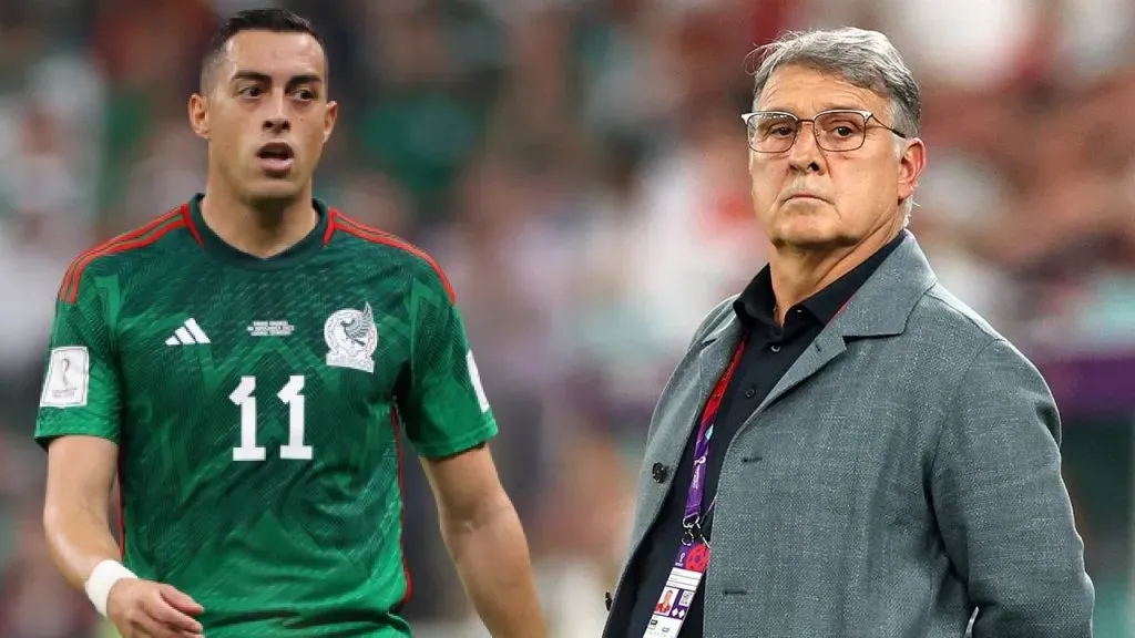Rogelio Funes Mori y Tata Martino