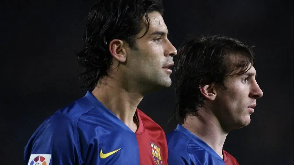 Rafael Márquez y Lionel Messi