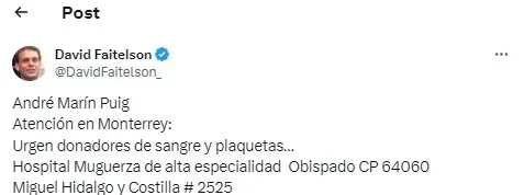 El tweet de Faitelson