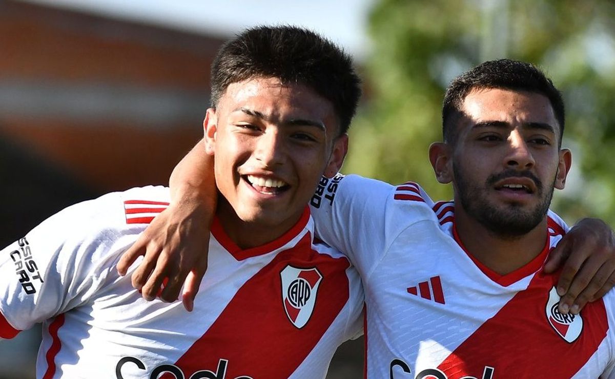 Agustín Ruberto marcó un golazo para el triunfo de la Reserva de River ...