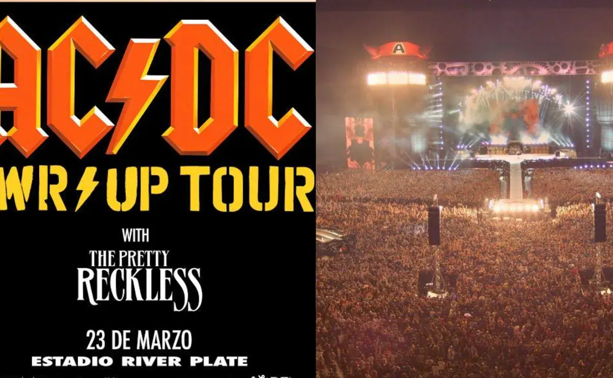 Furor entre los socios de River por AC/DC en el Monumental: quedan ...
