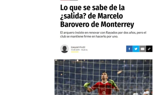 En los portales de México se habla de su posible salida.