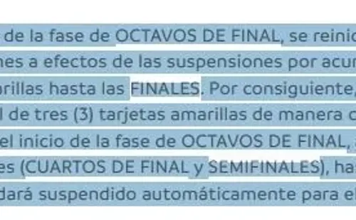Borré se perdió la revancha en Madrid por acumulación de amarillas
