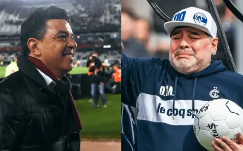 Maradona halagó una vez más a Marcelo Gallardo.