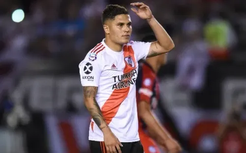 La bronca de Quintero después de fallar el penal.