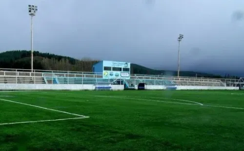 El estadio MunicipalCiudad de Junín de los Andes.