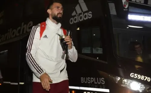 El Oso tiene contrato en River hasta mediados de 2022.