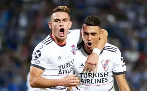 Suárez y Borré, la posible dupla ofensiva para el domingo.