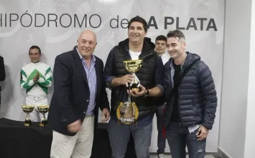 Sus caballos compiten en los mejores hipódromos. (Fuente: Infobae).