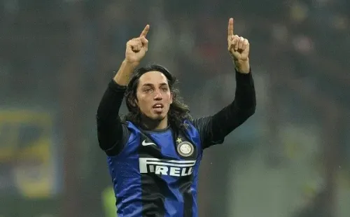 Schelotto jugó para Inter en la temporada 2012/13: 13 PJ, un gol. (FOTO: Getty)