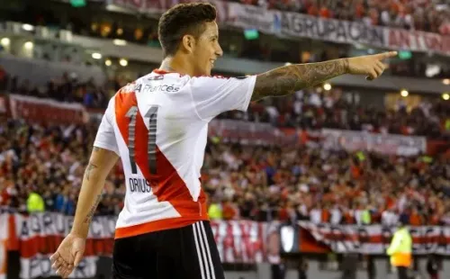 Driussi hizo 28 goles en 98 partidos oficiales para River. (FOTO: Getty)