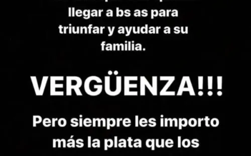 El primer posteo del Pity en Instagram