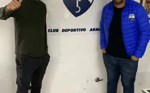 Nahuel Gallardo mantiene una gran relación con Sbroglia y lo visitó en Maschwitz