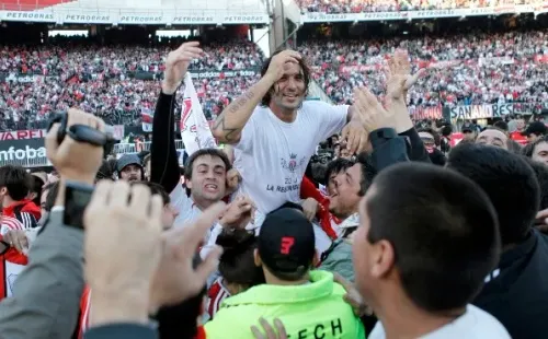 La felicidad del Chori luego de lograr el objetivo: ascender.