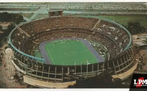 Para 1978, el Estadio Monumental ya lucía como un recinto de primer nivel.