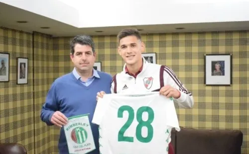 El club marplatense tiene el 15% del pase de Lucas Martínez Quarta. (Fuente: clubkimberley)