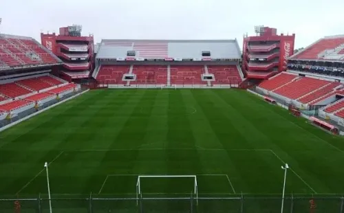 Así luce el Libertadores de América en estas horas (@Mati_Martinez)