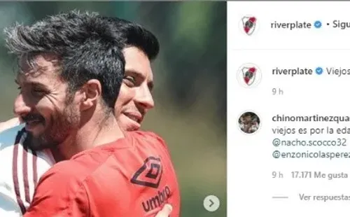 La chicana de Martínez Quarta a Enzo Pérez y Scocco