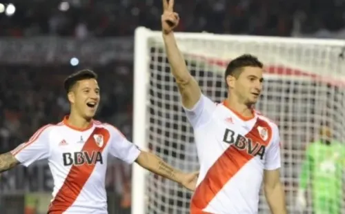 La dupla Driussi-Alario le dejó a River mucho rédito futbolístico y también económico para sus arcas (Archivo)