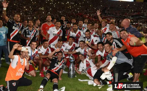 El plantel campeón de la Copa Argentina 2017.