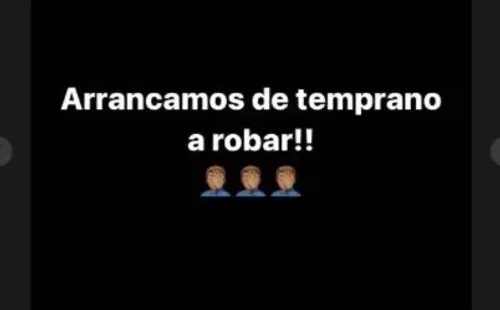 La historia de Instagram que subió el Pity después del 1-0 de Boca.