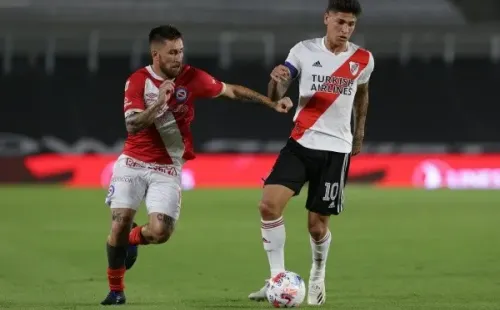 La última vez que se vieron las caras fue en marzo de este año en el Monumental. Victoria 1-0 del Bicho por el torneo local. (Foto: Getty).