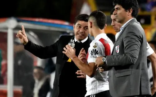 Desde 2014 hasta hoy, Gallardo hizo debutar a 41 juveniles en la Primera de River. (Foto: Getty).