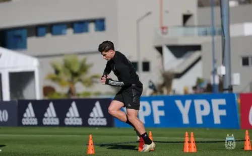 Álvarez afronta su primera Copa América con la Mayor. (Foto: Prensa AFA).